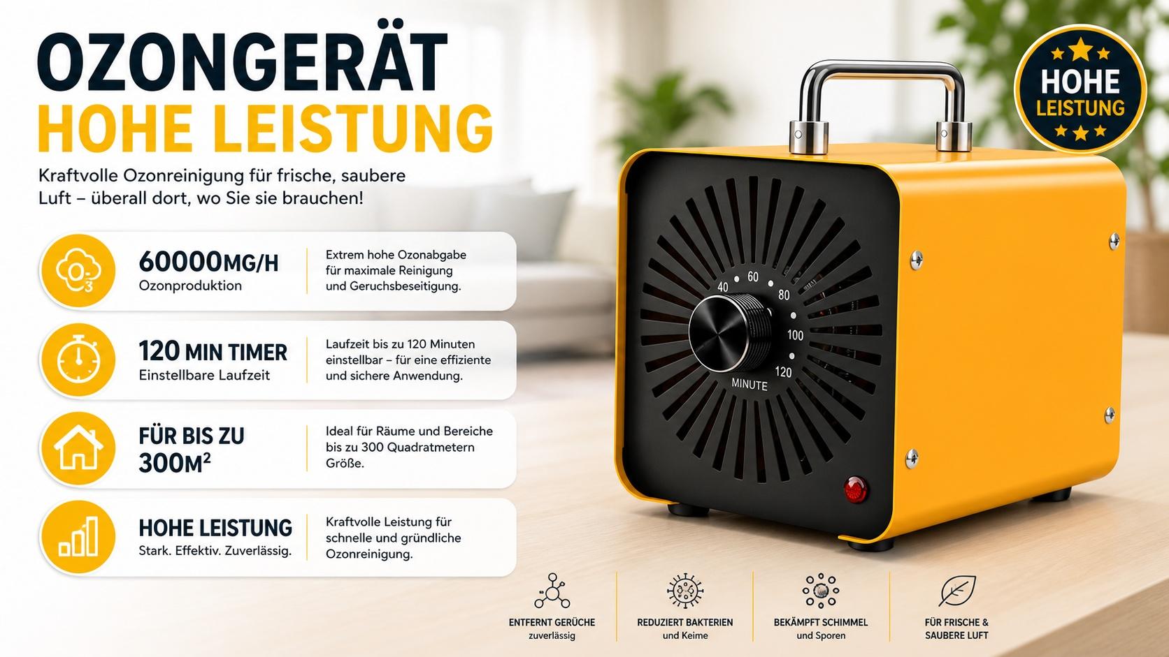 Ozongeraet Wien Mieten